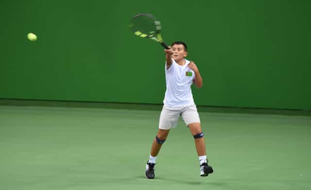 Aşkabat'ta 2024 Ashgabat Open uluslararası tenis turnuvası devam ediyor