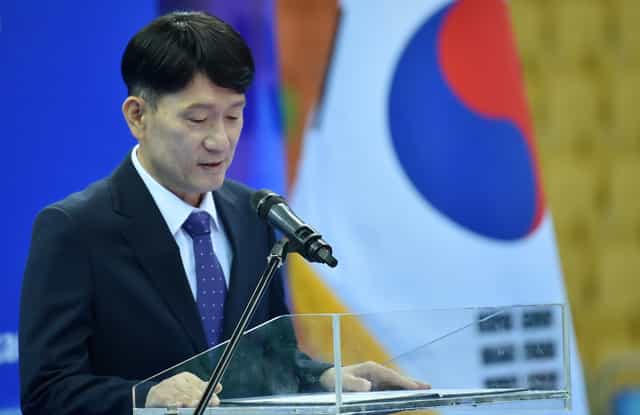 Фоторепортаж: В Ашхабаде стартовал 13-й чемпионат по тхэквондо на Кубок посла Республики Корея