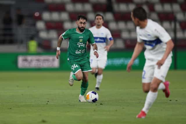 Фоторепортаж первого матча 1/2 финала Лиги вызова АФК «Аль-Араби» – «Аркадаг»