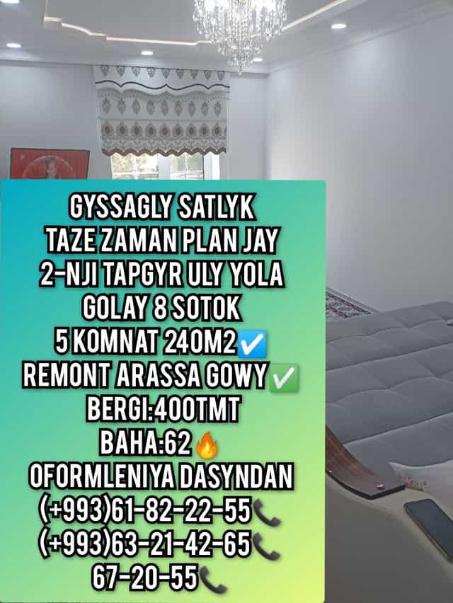 GYSSAGLY SATLYK JAÝTÄZE ZAMAN PLAN JAÝ