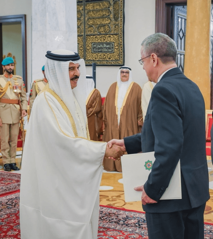Ceremony of Presentation of Credentials of Ambassador of Turkmenistan Held in Manama