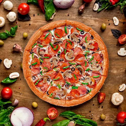 "Assorti" Pizza - 55 TMT