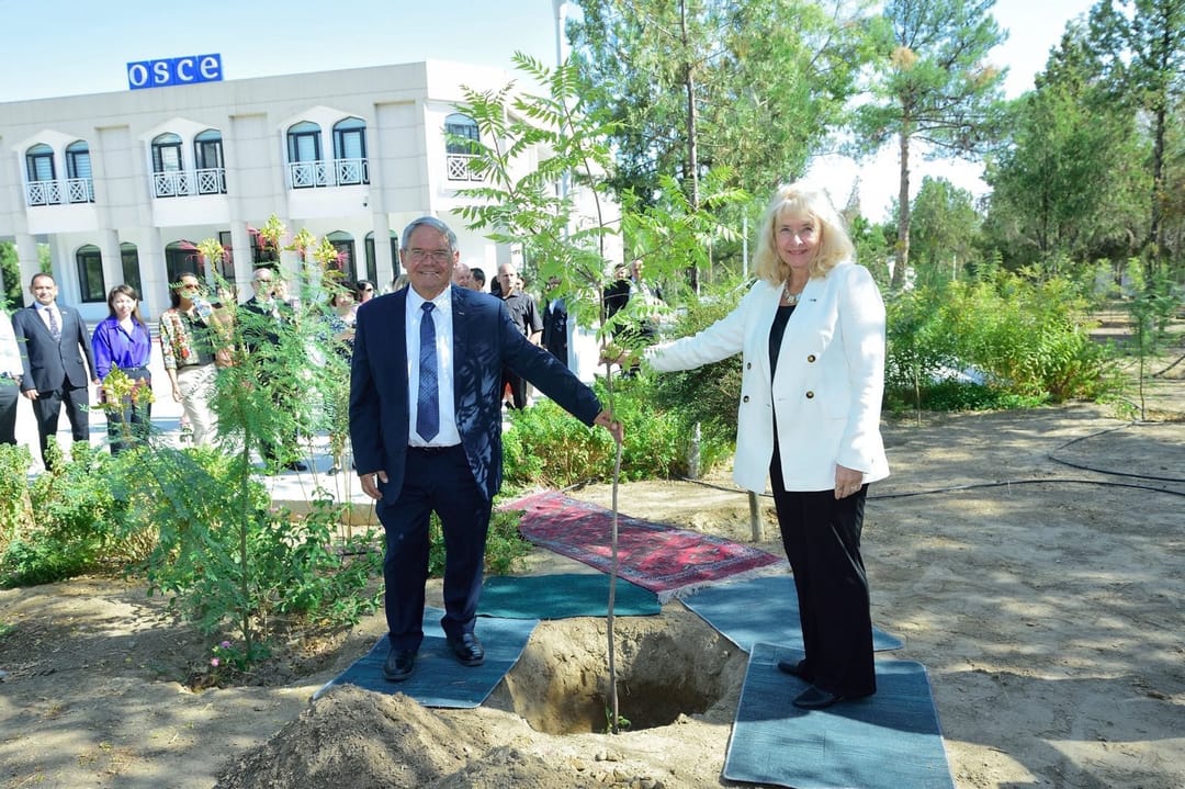 Finlandiya'nın AGİT özel temsilcisi, örgütün Aşkabat ofisini ziyaret etti