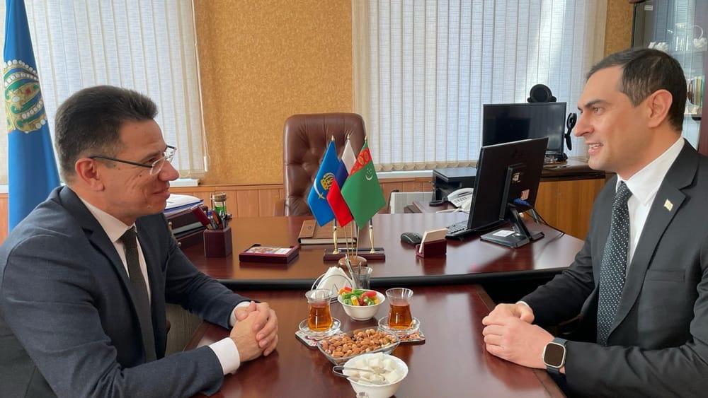 Туркменистан и Астрахань обсудили перспективы сотрудничества в развитии судоходства