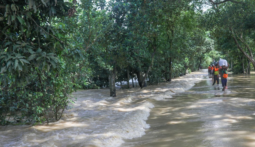 Наводнение в Бангладеш затронуло 35 тысяч человек