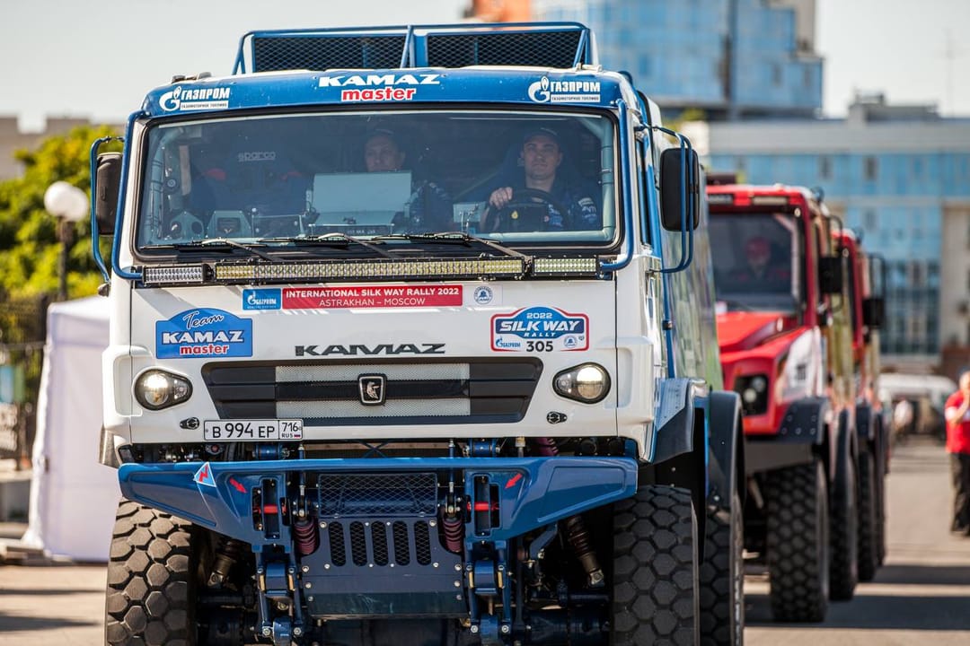 «KAMAZ-master» topary «Ýüpek ýoly 2022» rallisinde badalga aldy