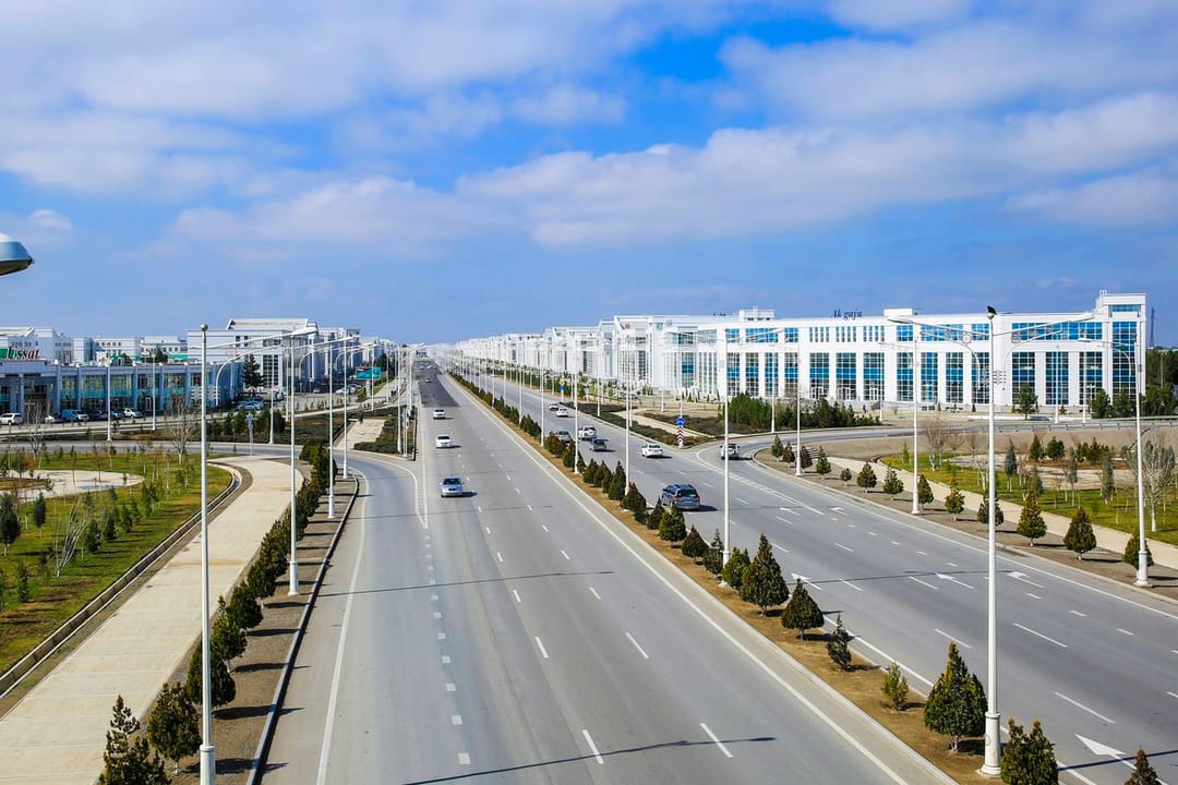 Arkadağ valiliği, Aşkabat-Göktepe kara yolunda onarım ve inşaat çalışmalarının başladığını duyurdu