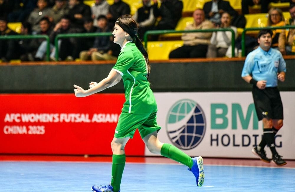 Turkmenistan Women’s Futsal Team Wins First Victory in Asian Cup Qualification