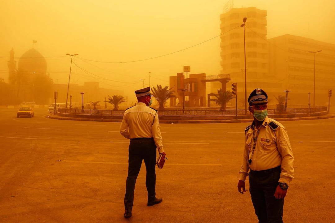 Sandstorm in Iraq leads to mass hospitalization: more than 3700 injured