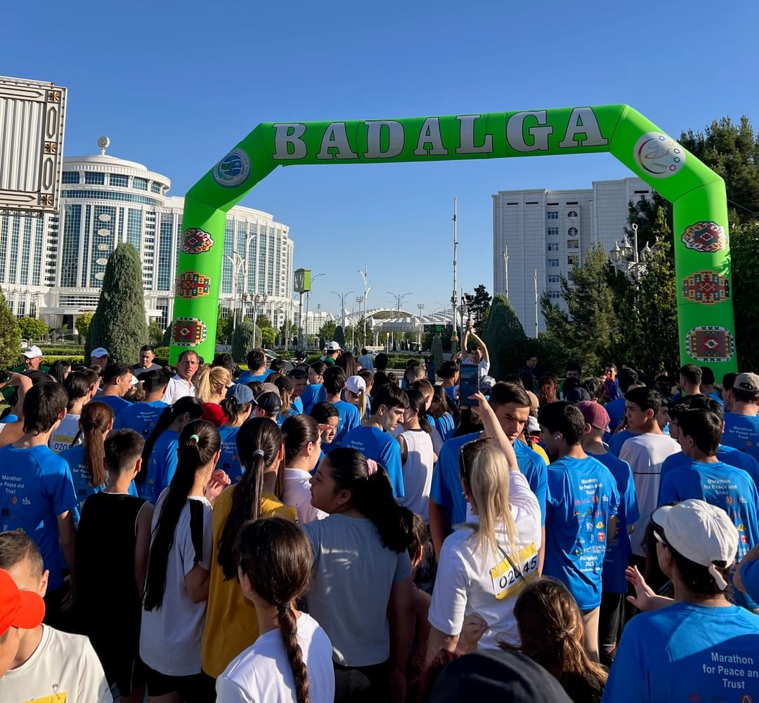 517 участников приняли участие в «Марафоне мира и доверия» в Ашхабаде