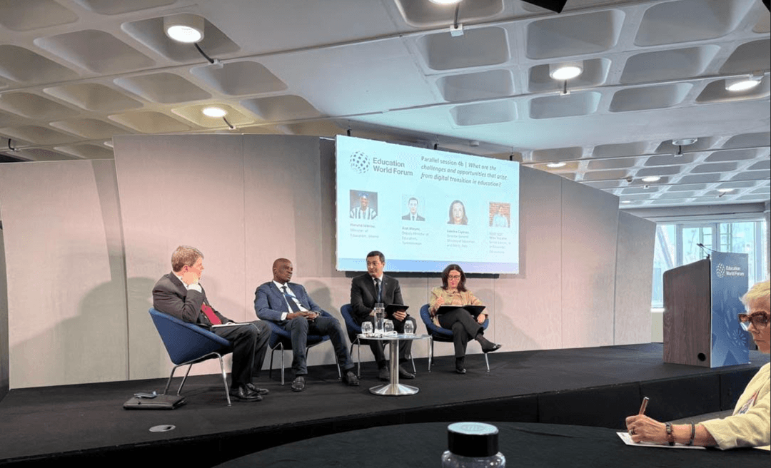 Turkmenistan's initiatives in digital education presented at Education World Forum