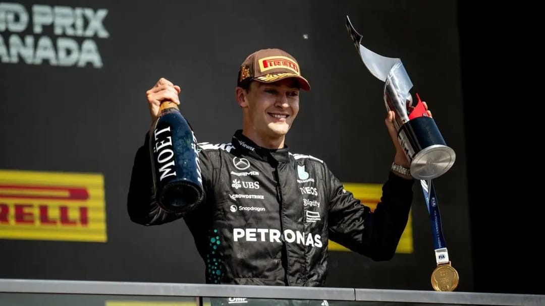 Formula 1'de 2025 sezonunun onuncu yarışı olan Kanada Grand Prix'sini, George Russell kazandı