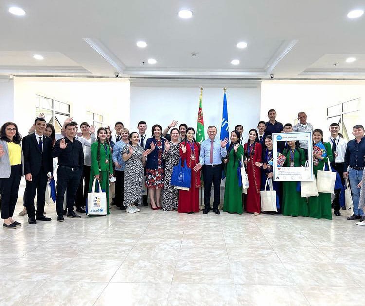 International students of Turkmenistan got acquainted with the work of UN agencies in Ashgabat