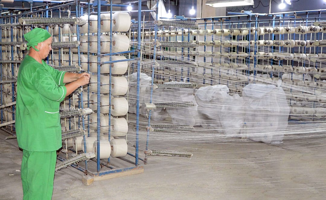 Silk factory in eastern Turkmenistan ramps up production