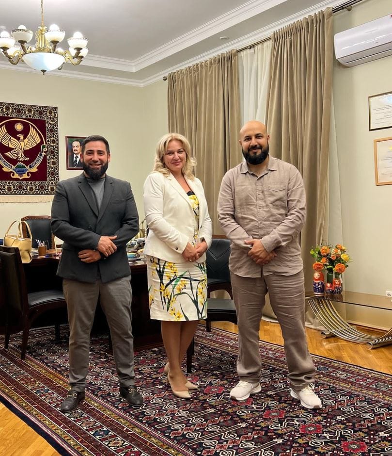 Türkmenistanly aýdymçy Ka-Re Dagystanyň medeniýet ministriniň myhmany boldy