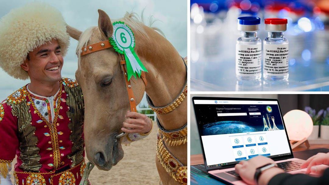 Türkmenistanda ahalteke bedewleriniň gözellik bäsleşigi geçirildi, COVID-a garşy sanjym epidemiki görkezijiler boýunça sanjymlaryň sanawyna girizildi, Döwlet hyzmatlary saýtynda onlaýn töleg mümkinçiligi döredildi we beýleki täzelikler