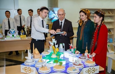 A competition of scientific projects was held at the Turkmen State University