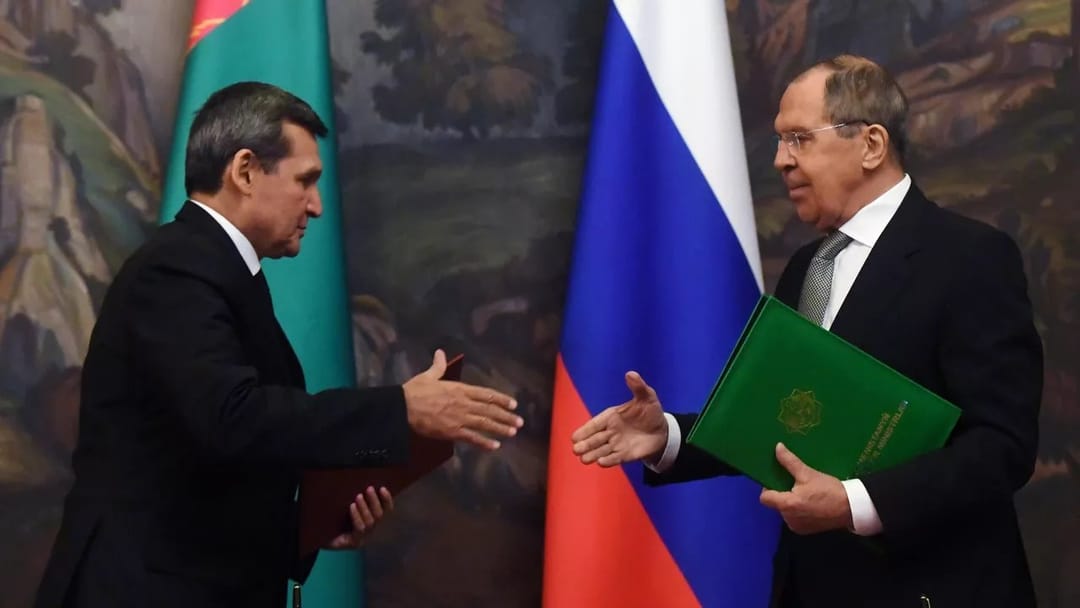 Лавров заявил о намерении России расширять сотрудничество с Туркменистаном