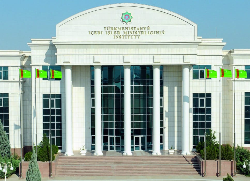 Admission campaign launched at the institute of the Ministry of Internal Affairs of Turkmenistan