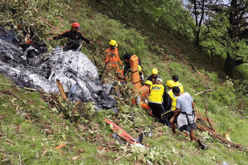 Hindistanda dikuçar heläkçilige uçrady, 7 adam pida boldy