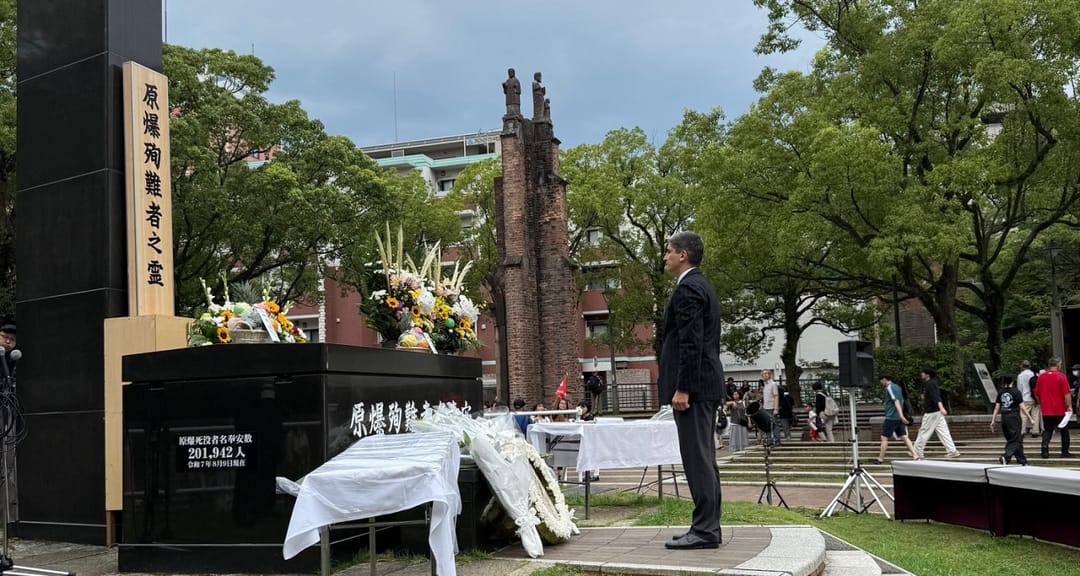 Turkmenistan Ambassador to Japan participates in events marking 80th anniversary of atomic bombing