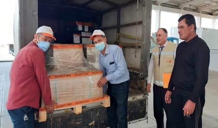 Türkmenistanyň Saglygy goraýyş we derman senagaty ministrligine UNFPA-dan täze enjamlar gelip gowuşdy