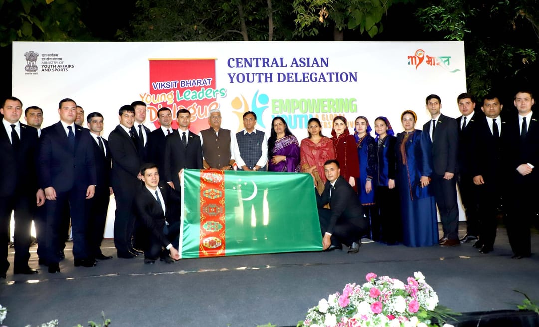 Türkmen ýaşlary Hindistanda halkara ýaşlar alyş-çalyş maksatnamasyna gatnaşdylar