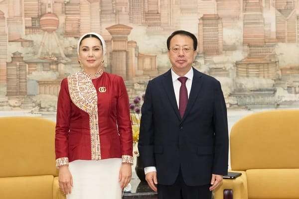 Oguljahan Atabayeva and the Mayor of Shanghai discussed Turkmen-Chinese cooperation