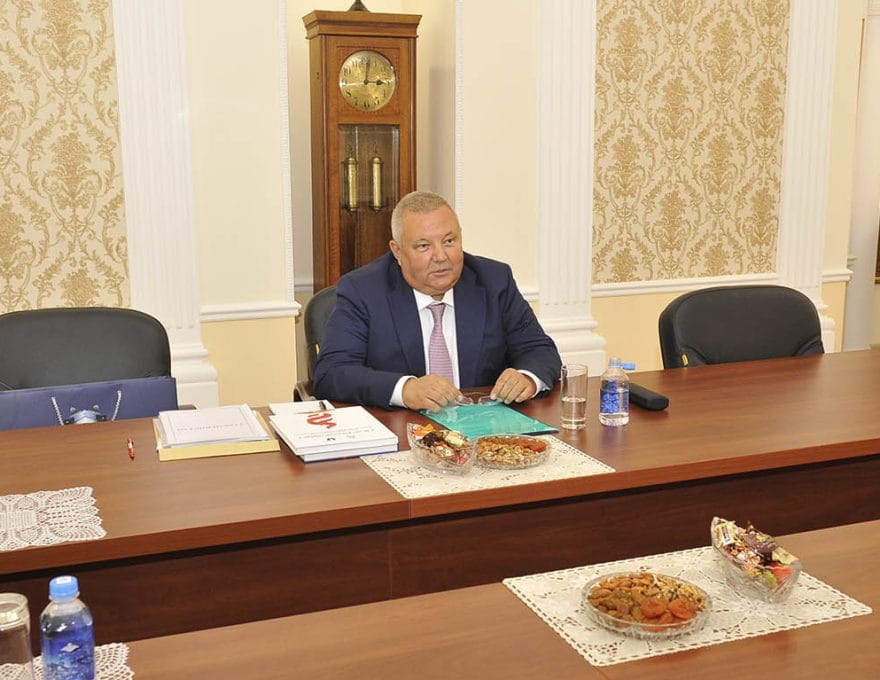 A meeting with the Executive Secretary of the CIS KSGP was held at the Embassy of Turkmenistan in Moscow
