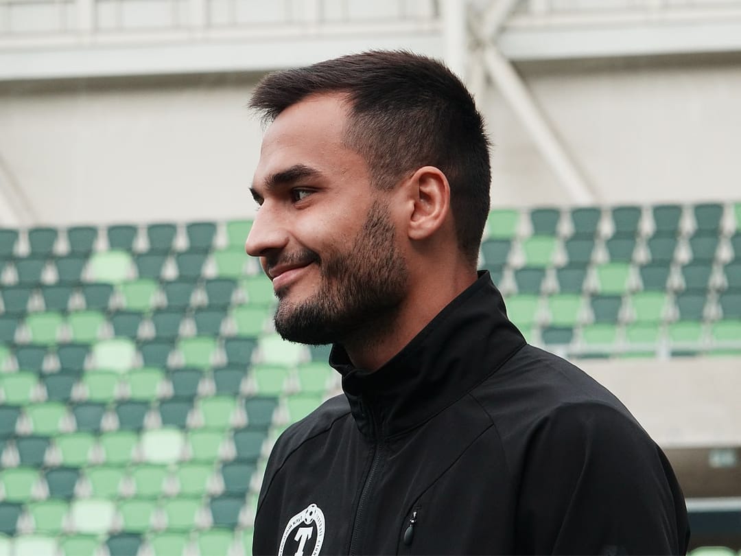 Turkmenistan national team partners congratulated Charyev on his debut in European Cups