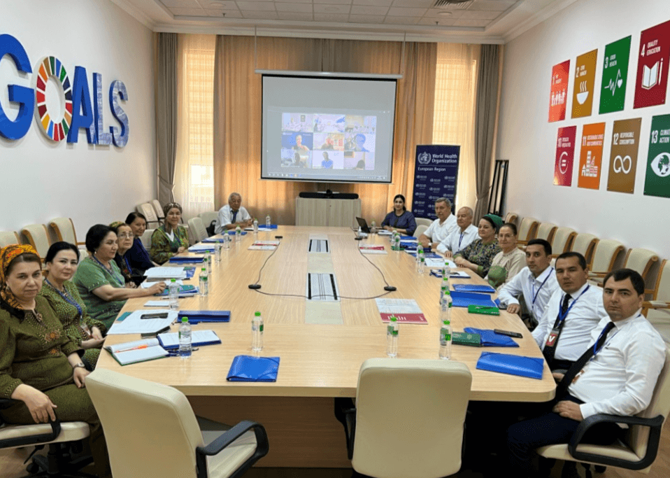 Developing clinical guidelines for NCDs: WHO training for health experts in Turkmenistan