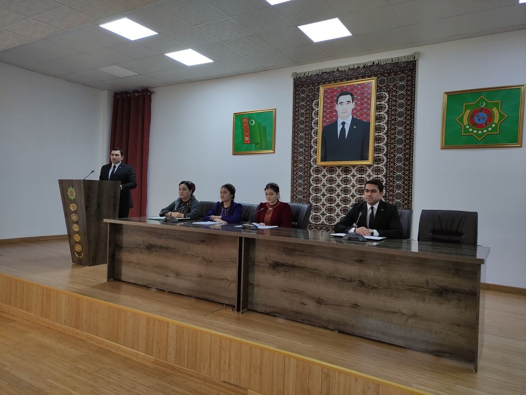 Агентство «Türkmenaragatnaşyk» организовало мероприятие, посвященное Международному году мира и доверия