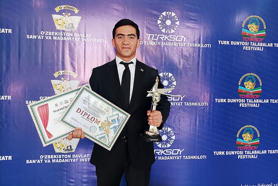 Turkmen participants successfully performed at the festival of student theaters of the Turkic world