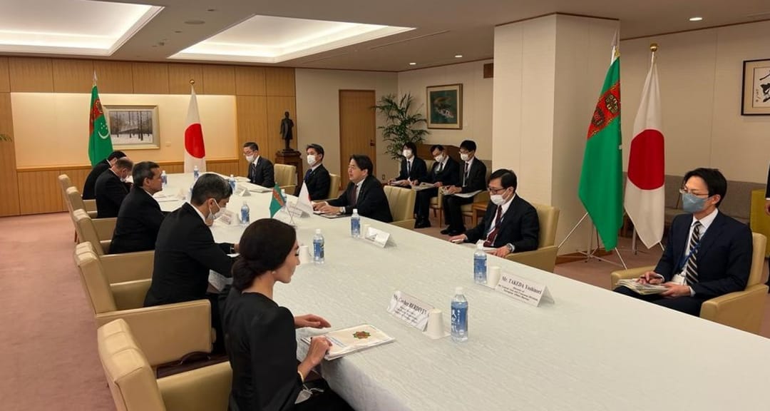 The Foreign Ministers of Turkmenistan and Japan discussed bilateral cooperation