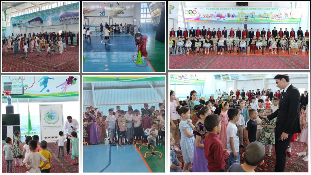 Türkmen döwlet binagärlik-gurluşyk institutynda Çagalary goramagyň halkara güni mynasybetli baýramçylyk çäresi geçirildi