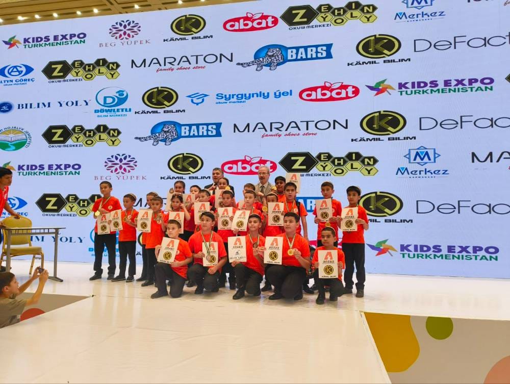Schoolchildren of Turkmenistan demonstrated world-class mental arithmetic skills