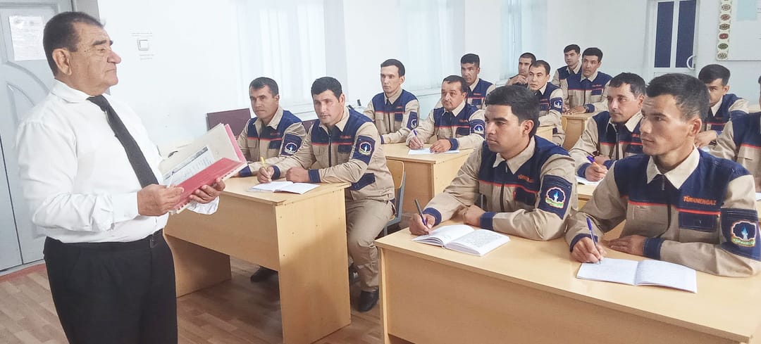 «Türkmengaz» konserniniň Mary welaýatyndaky okuw merkezi hünärmenleriň bilim derejesini işjeň ýokarlandyrýar