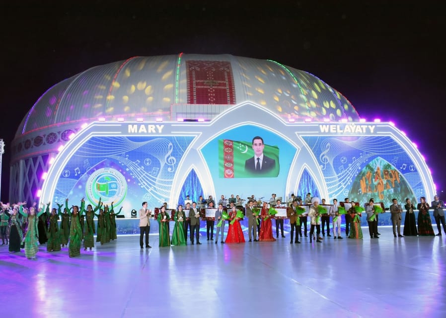  «Ýaňlan, Diýarym!» telebäsleşiginiň Mary welaýat tapgyry geçirildi