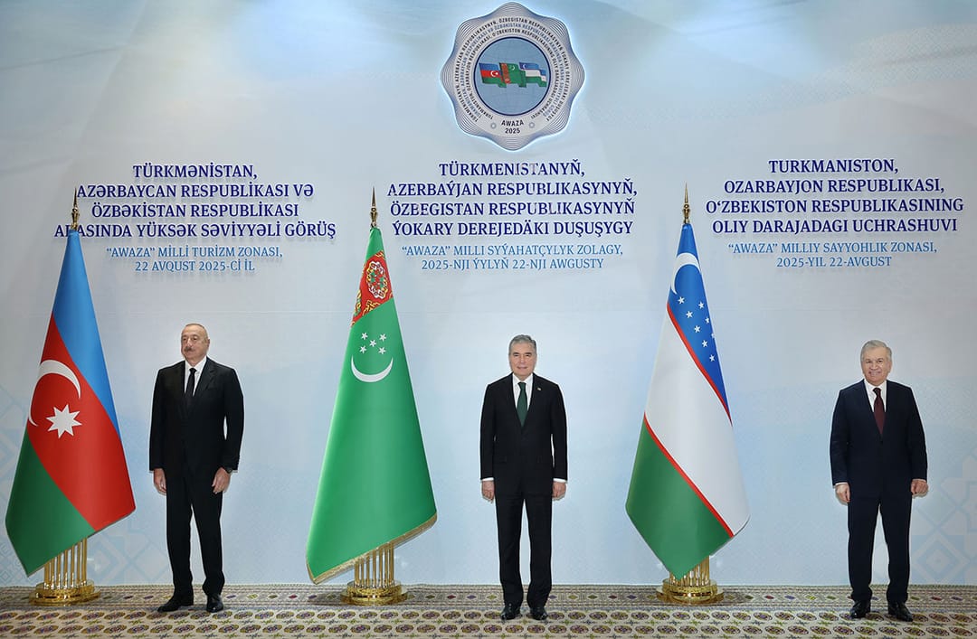 Turkmenistan, Uzbekistan and Azerbaijan agree to jointly confront modern threats