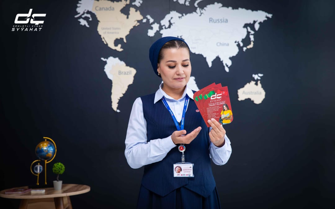 «Döwletli Çynardan» syýahatçylyk hyzmatlary: artykmaç aladalar bolmazdan syýahatyňyzy meýilleşdiriň