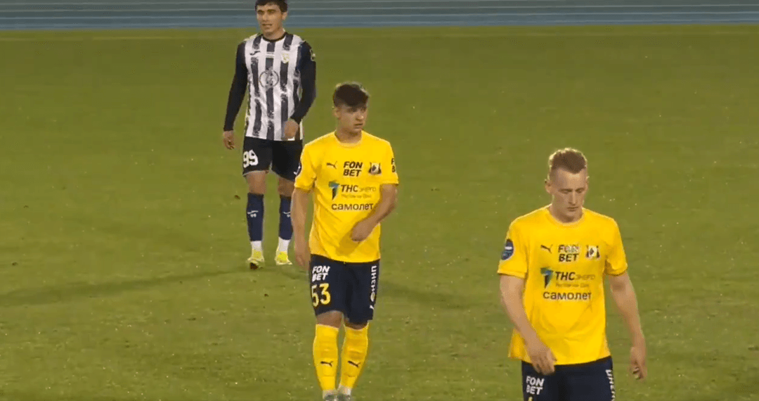 Denis Titov made his debut for Rostov in a friendly match