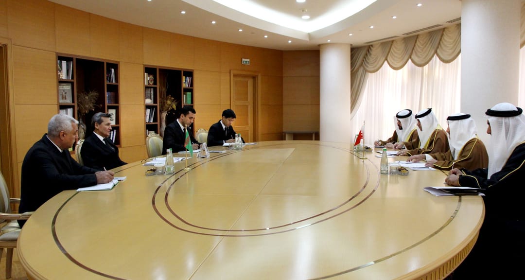 Türkmenistan Dışişleri Bakanı, Bahreyn Bakan Yardımcısı ile ikili işbirliğinin geliştirilmesini görüştü