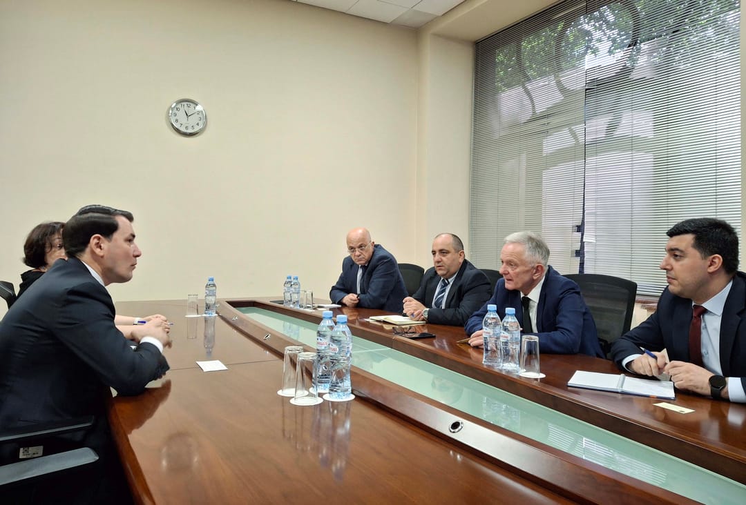 Türkmen-gruzin hyzmatdaşlygynyň ileri tutulýan ugurlary ara alnyp maslahatlaşyldy