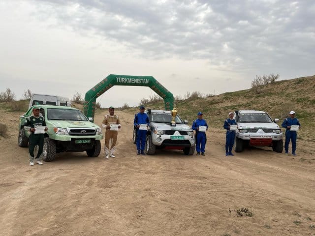 Rally-raids for the Turkmenistan Cup took place in the Karakum Desert
