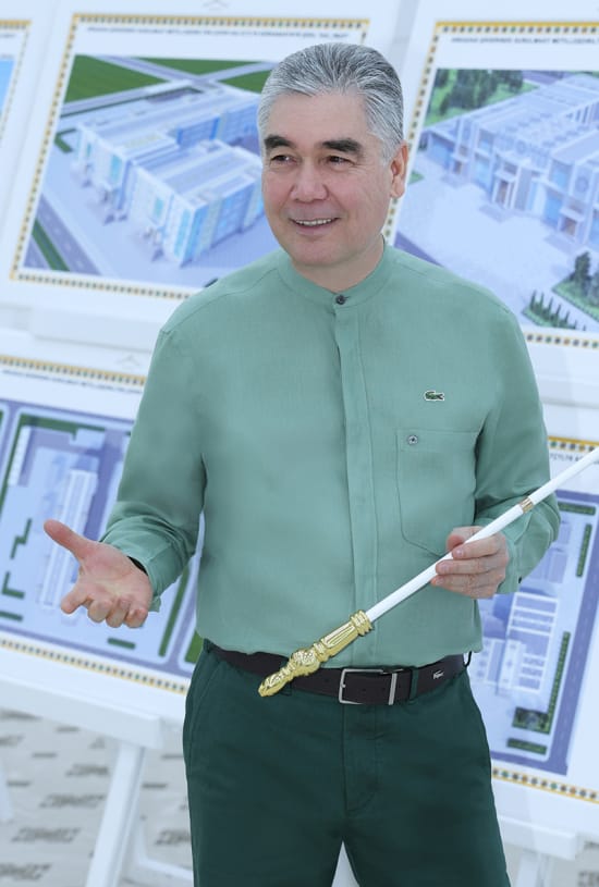 Gurbanguly Berdimuhamedov inspected medical facilities in Ashgabat and Arkadag