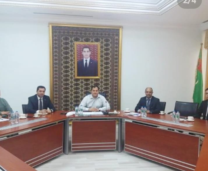 The Indian Ambassador to Ashgabat visited the Turkmenbashy oil processing complex