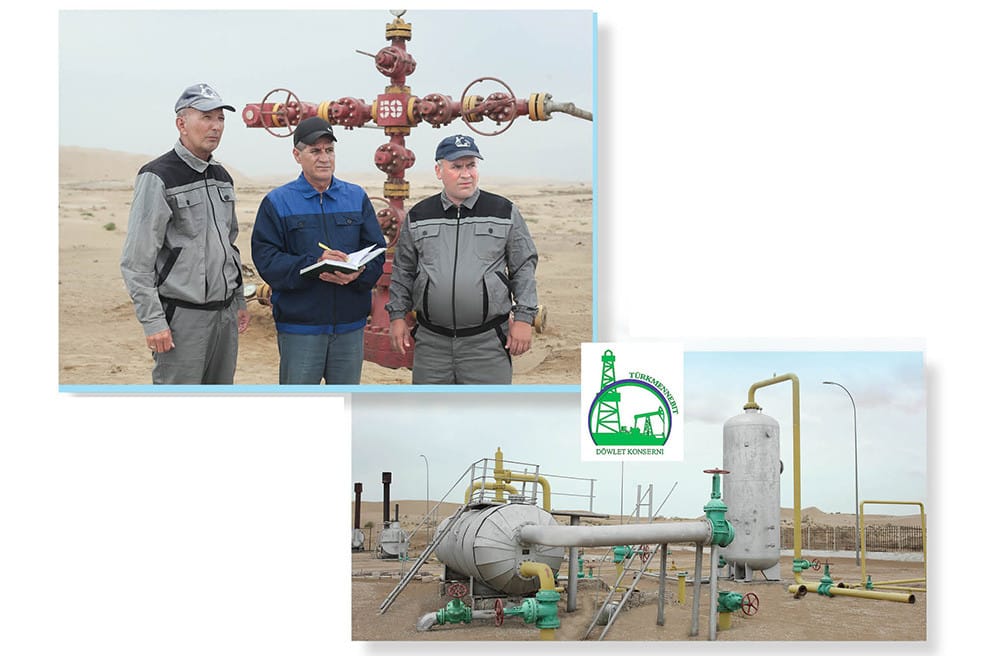 Over 397 443 tons of oil have been produced at fields in western Turkmenistan