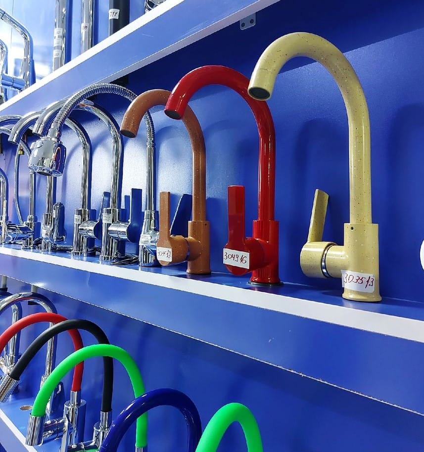 «Ak gaýa» dükanlary dürli hili santehnika önümlerini hödürleýär