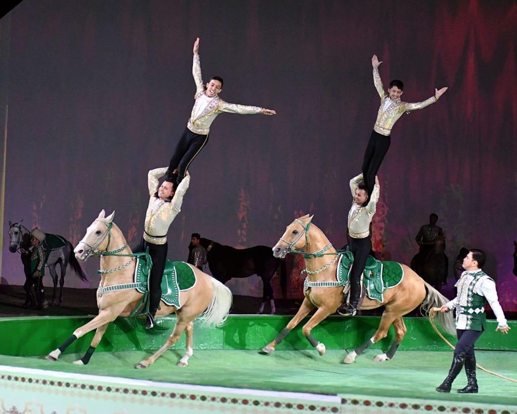 «Galkynyş» topary Monakadaky sirk festiwalynda çykyş eder