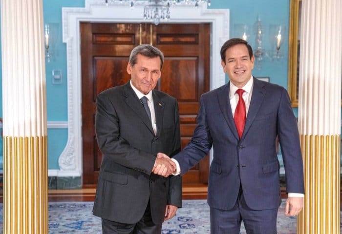 Turkmenistan's Foreign Minister met with Marco Rubio